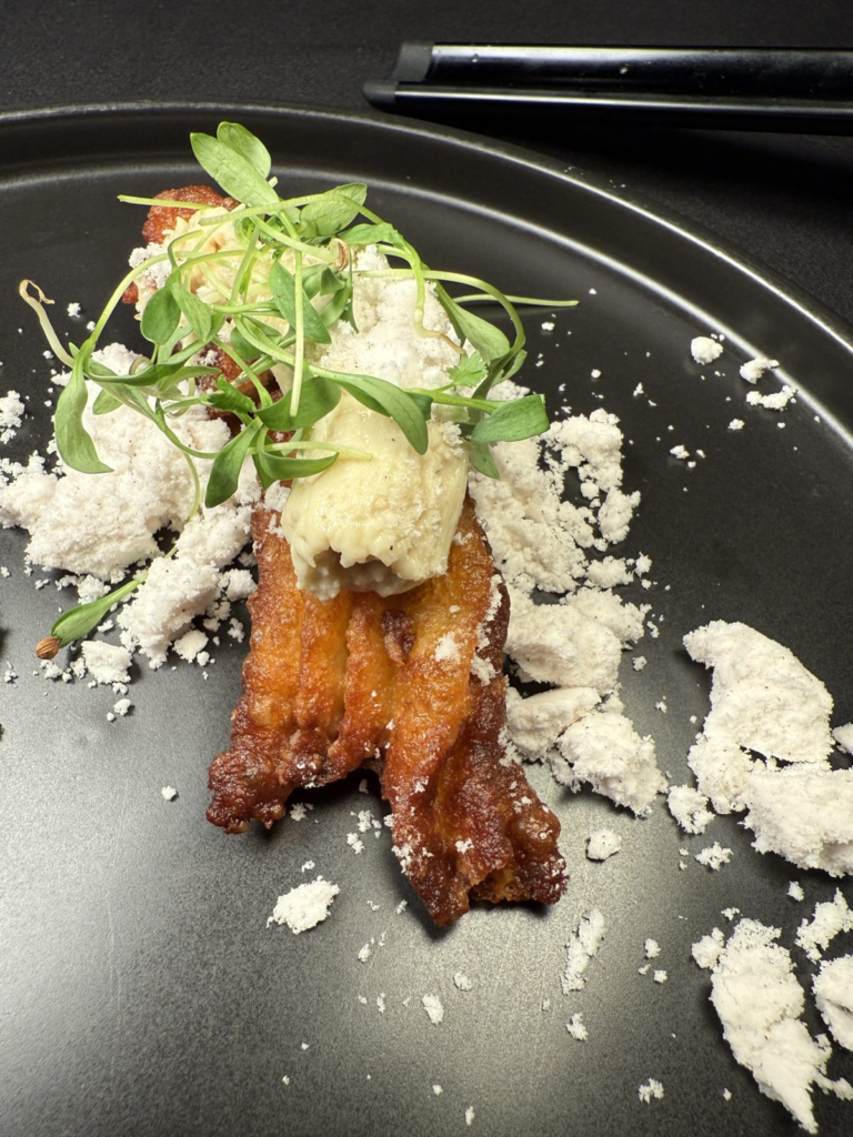 A plated course at Arome